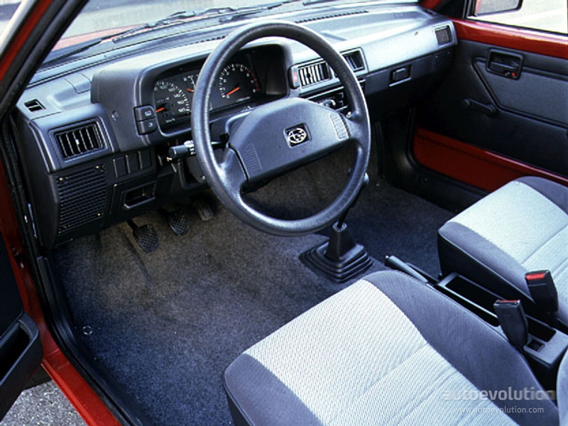 Subaru Justy I Restyling 1987 - 1995 Hatchback 3 door #7