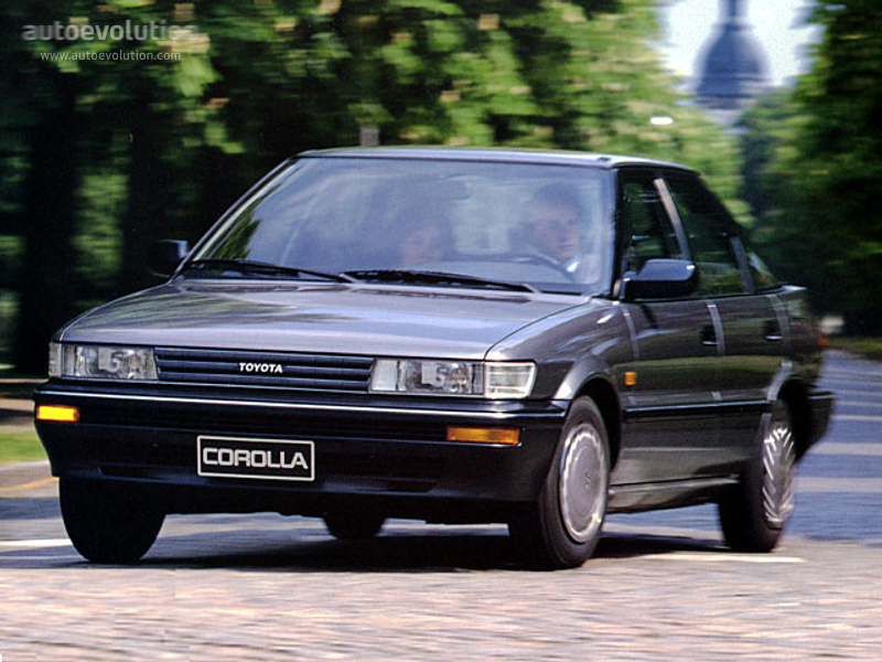 Toyota Corolla VI (E90) 1987 - 1991 Liftback #6