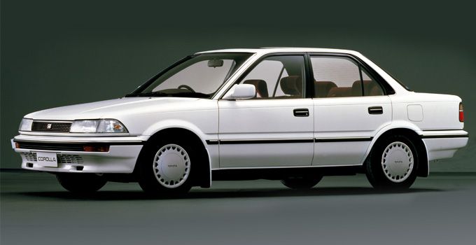 Toyota Corolla VI (E90) 1987 - 1991 Sedan #8