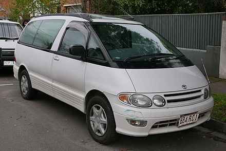 Toyota Previa I (XR10, XR20) 1990 - 2000 Minivan #3