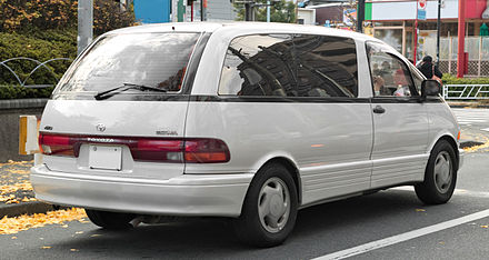 Toyota Previa I (XR10, XR20) 1990 - 2000 Minivan #2