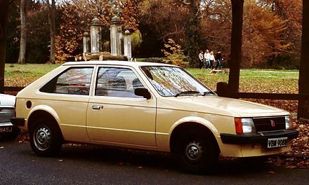 Vauxhall Astra D 1979 - 1984 Hatchback 5 door #1