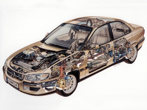 Vauxhall Omega B Restyling 1999 - 2003 Sedan #1
